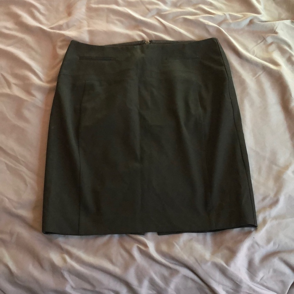 Black pencil skirt